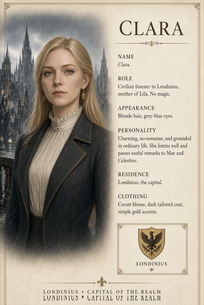 Clara — character sheet