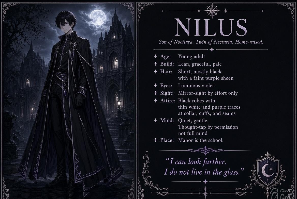 Nilus — character sheet